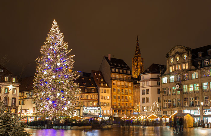 Autocar pas cher : découvrez le sapin place Kléber