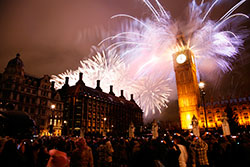 Take an ultra low cost bus trip on New Years Eve in a comfortable intercity bus.
