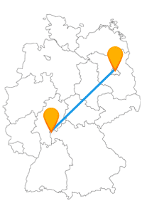 Ob Burg, ob Zoo, mit dem Fernbus zwischen Aschaffenburg und Berlin können Sie unterschiedliche Ziele ansteuern.