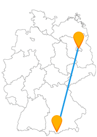 Gönnen Sie sich mit der Reise im Fernbus Berlin Garmisch-Partenkirchen entweder Metropolenflair oder geruhsame Atmosphäre.