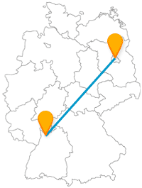 Erleben Sie mit einer Reise im Fernbus Berlin Heidelberg zwei touristisch attraktive Großstädte.