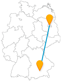 Fernbusverbindung Berlin München