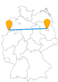 Ob beschaulich oder Metropolentrubel, der Fernbus Berlin Nordhorn verbindet beides.