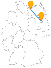 Ob Erholung im Park oder eine kleine Pilgerrunde, mit dem Fernbus zwischen Berlin und Wismar können Sie beides gut verbinden.