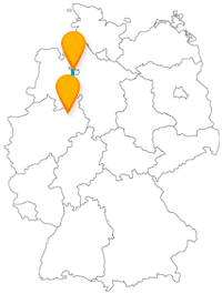 Ob wandern oder gemütlich spazierengehen, auf der Fernbusreise zwischen Bielefeld und Bremen haben Sie die Wahl.