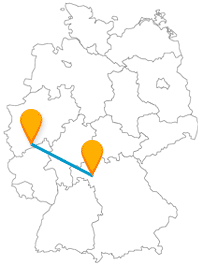 Wenn Sie mit dem Fernbus zwischen Bonn und Würzburg reisen, sehen Sie vielleicht doppelt oder fühlen sich wie ein Falke.
