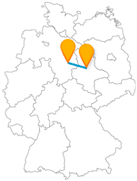 Begegnen Sie auf Ihrer Fernbusreise zwischen Braunschweig und Magdeburg beeindruckende Wappen und Wahrzeichen.