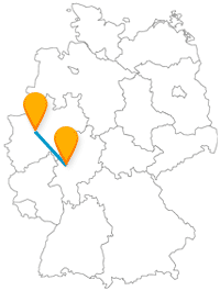 Die Fahrt mit dem Fernbus von Dortmund nach Gießen ist auch als Familienausflug gut geeignet.