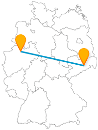 Die Reise mit dem Fernbus von Dresden nach Münster bringt Sie in eine Stadt, die schon 799 n. Chr. als Bistum gegründet wurde.