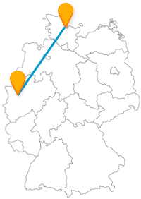 Genießen Sie nach Ihrer Fernbusreise von Düsseldorf nach Kiel die Förde an der Meeresluft.