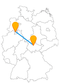 Planen Sie auf Ihrer Fahrt mit dem Fernbus Erfurt Osnabrück während der Besichtigungen auch längere Fußwege ein.