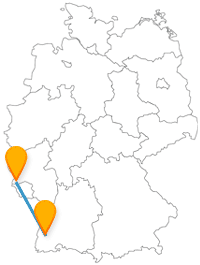 Wandertag oder berühmte Sehenswürdigkeit? Verbinden Sie mit der Reise im Fernbus zwischen Freiburg und Trier einfach beides.