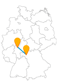 Ob kurzer oder langer Aufenthalt, der Fernbus Gießen Würzburg bringt Sie meist schnell ans Ziel.