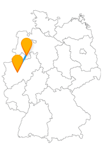 Nehmen Sie den Fernbus Hagen Osnabrück, um die Geschichte eines Gebäcks und einer Schlacht kennenzulernen.