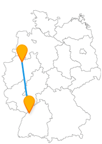 Ob Tiere sehen oder eine gemütliche Kaffeepause, nach der Fernbusfahrt zwischen Karlsruhe und Münster ist beides möglich.