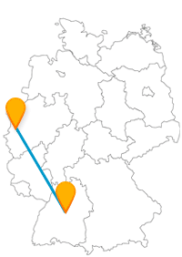Auch für Auto-Fans kan eine Reise im Fernbus von Krefeld nach Stuttgart hochinteressant sein.
