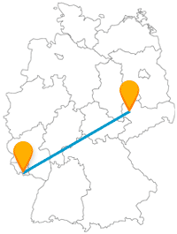 Kunst, Kultur, Freizeitspaß, der Fernbus zwischen Leipzig und Saarbrücken sorgt für Abwechslung.