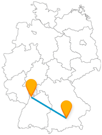 Der Fernbus Mannheim München eignet sich immmer gut für ein Pendeln zwischen Bayer und Baden-Württemberg.