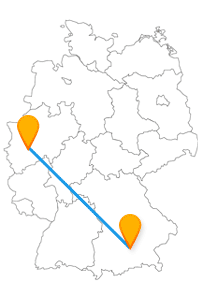 Der Fernbus München Solingen hat die Klingenstadt zum Ziel.