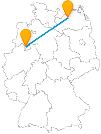 Mit dem Fernbus Osnabrück Rostock fahren Sie fast in die Vergangenheit.