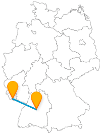 Die Fahrt mit dem Fernbus von Saarbrücken nach Stuttgart eignet sich hervorragend für eine Shoppingtour.