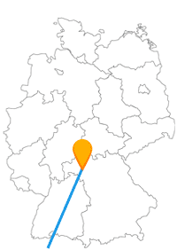 Die Reise per Fernbus zwischen Würzburg und Zürich lohnt sich für Wanderungen und Spaziergänge.