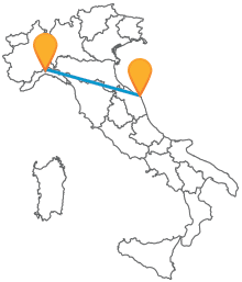 Viaggiate a prezzi convenienti con l'autobus da Ancona a Genova