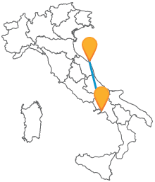 Confrontate le tariffe dei pullman da Ancona a Napoli