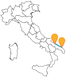 Prendete un pullman da Bari a Brindisi e viaggiare tra i due porti più importanti di Puglia