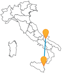 Visita il Sud Italia con un autobus tra Catania e Foggia