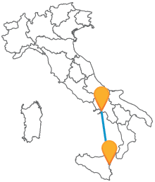 Affrontate un viaggio alla scoperta del Sud con un autobus tra Catania e Napoli
