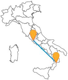 Partendo dalla Calabria sarà facile raggiungere la capitale con i pullman da Catanzaro a Roma