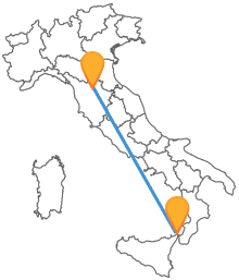 Viaggia dalla Toscana alla Sicilia con l'autobus tra Firenze e Messina