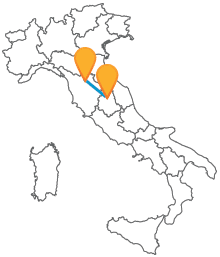 Scegliete l'autobus tra Firenze e Perugia per i vostri spostamenti tra Toscana e Umbria