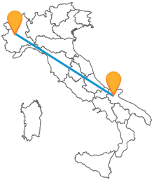 Viaggiate da nord a sud e viceversa con l'autobus da Foggia a Torino