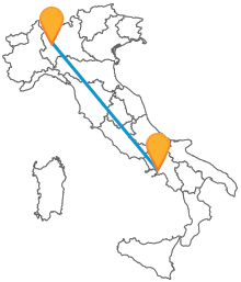 Viaggiare sull'asse nord-sud è semplice con i pullman tra Milano e Napoli
