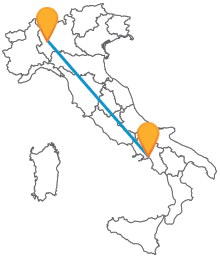 Viaggiate comodamente lungo la penisola grazie ai pullman tra Milano e Salerno