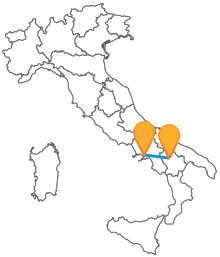 Approfittate dei pullman tra Napoli e Potenza per viaggiare economicamente tra le due regioni del sud