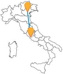 Lasciatevi guidare dall'autobus tra Padova e Roma verso nuove scoperte