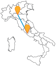 Prendere l'autobus da Parma a Roma senza problemi