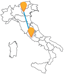 Esplorate due bellissime città viaggiando in autobus da Roma a Verona
